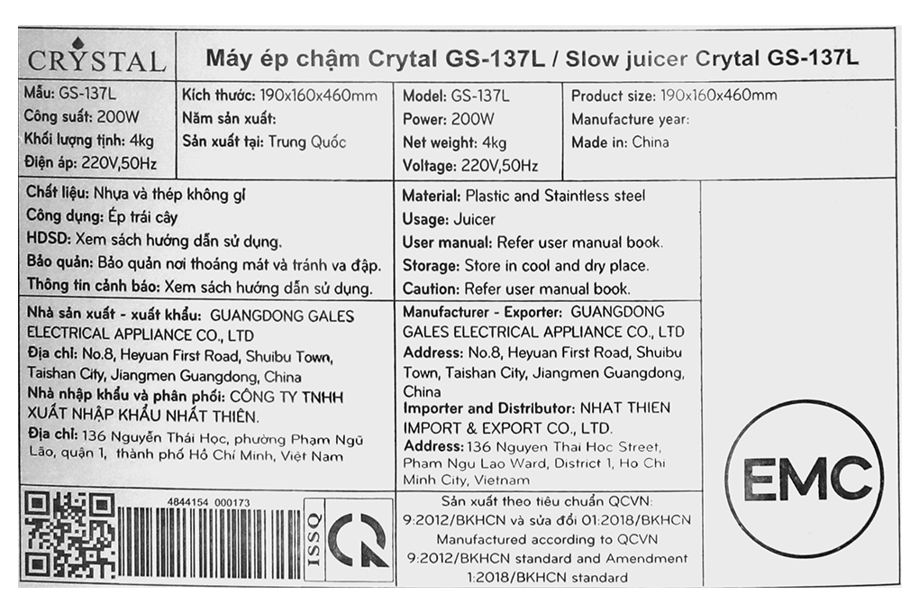 crytalgs-137l-18