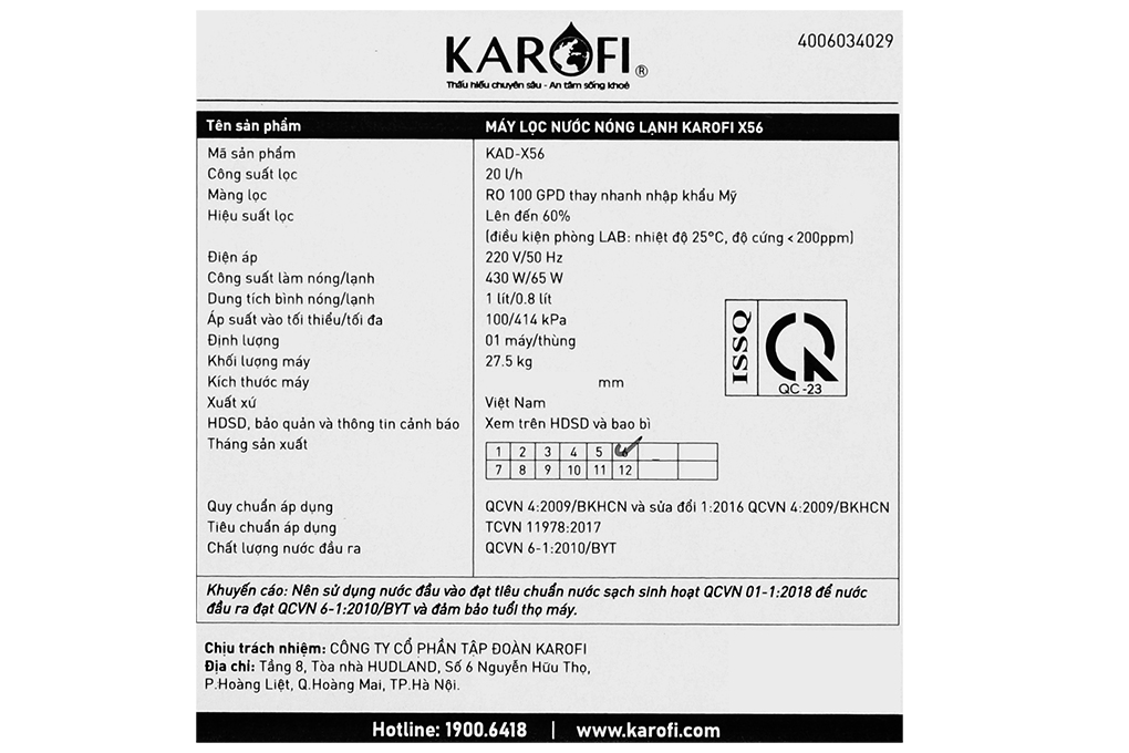 may-loc-nuoc-ro-nong-nguoi-lanh-karofi-kad-x56-11-loi-7